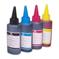  Universal Refillable Dye Ink Bottle B+C+Y+M 4 Colours 