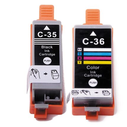 Canon PGI35 Black CLI36 Colours Cartridge Compatible
